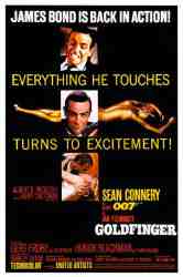 poster James Bond: Goldfinger