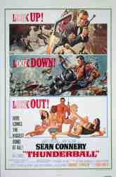 poster James Bond: Thunderball