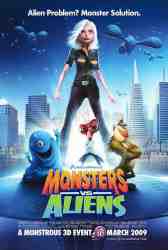 poster Monsters vs Aliens