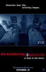 poster Paranromal Activity 3