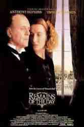 poster Remains of the Day